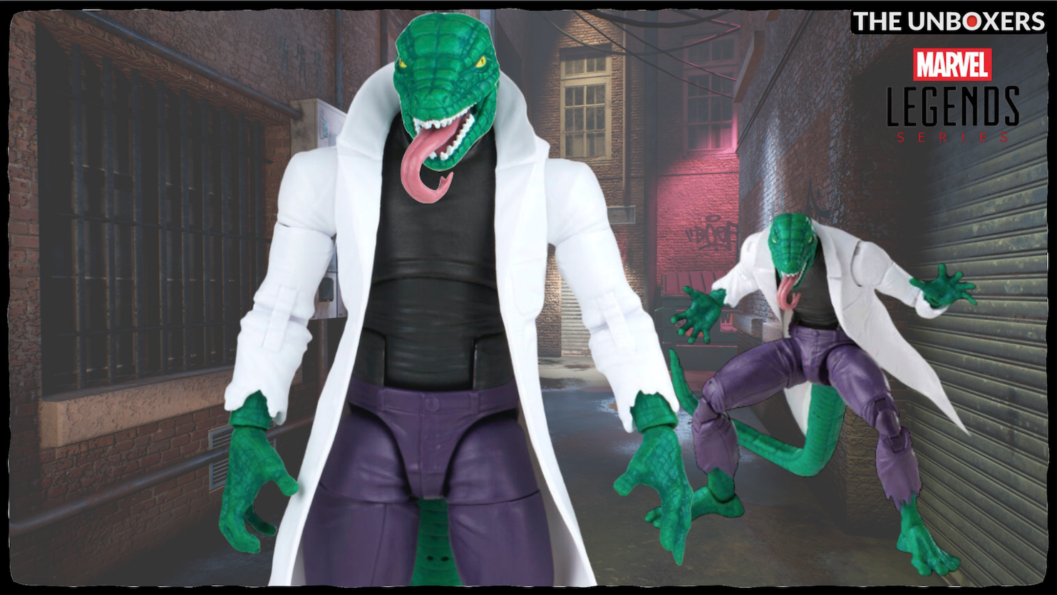 Watch Marvel Legends Series Lizard Action Figure on Amazon Live